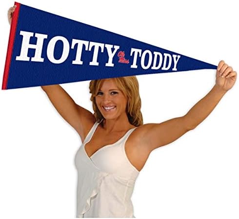 Ole Miss Full Size Hotty Toddy Pennant