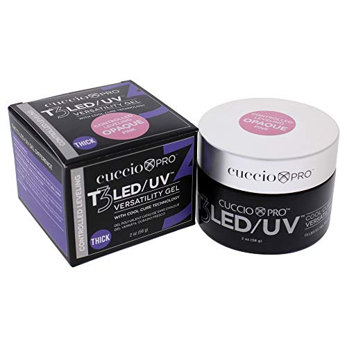 CUCcio Pro T3 LED/UV Cura Cool Versatilidade Gel - Nivelamento controlado - incrivelmente flexível - adesão forte - viscosidade