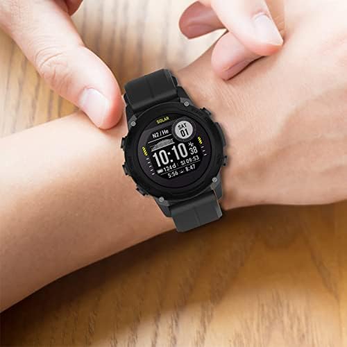 MOTONG COMPATÍVEL com Garmin Forerunner 955 Banda de substituição - pulseira de substituição de silicone Strap compatível