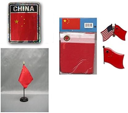 MWS China Heritage Flag Set 3'x5 '
