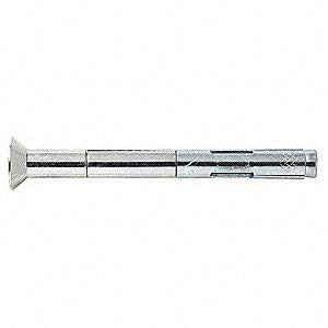 Dynabolts Steel 5 '' Countersink Screw Head.