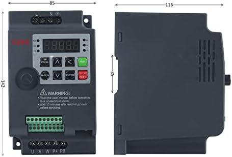 Inverter KQOO IST230A 0,75kW/1,5kW/2,2kW Inversor de frequência 3p 220V/380V Converter de frequência de frequência de saída Drive