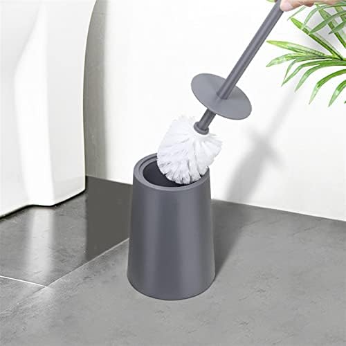 Escovas de vaso sanitário knfut e suportes ， pincel de vaso sanitário com base design moderno pincel preto com tampa de limpeza de lavance