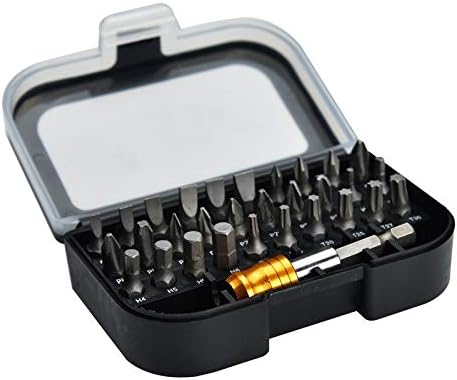 Chave de fenda 31pcs Chave de fenda magnética Conjunto de bits com suporte rápido Occus hexito ocuso pozi bits de mão conjunto