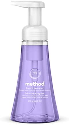 Método espuma de sabão manual, lavanda francesa, fórmula biodegradável, 10 fl oz