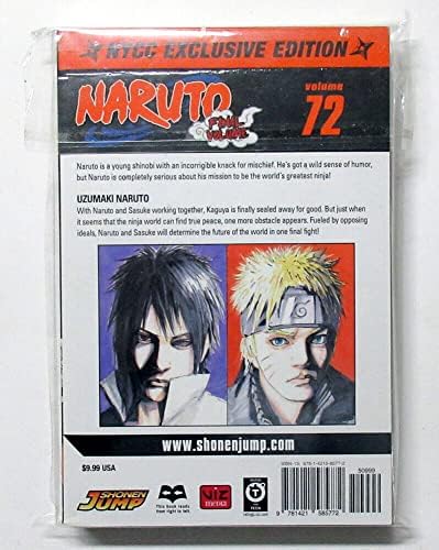 Naruto vol. 72 NYCC 2015 Variante Exclusiva Capa Manga GN Paperback Shonen Rare