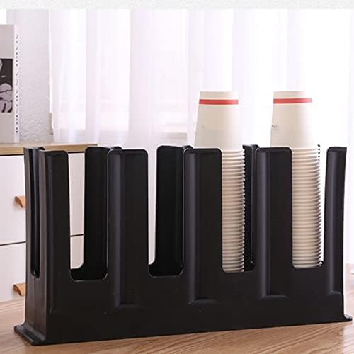 Dispensador de xícara de café Ranvo, porta -copos de papel armazenamento razoável para restaurante para cafeteria para loja
