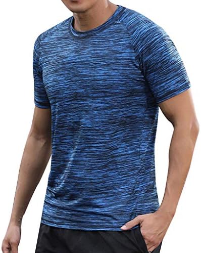 Uvaj multicolor 7xl rápido seco de manga curta esporte camiseta de camisa de ginástica instrutor de camisa de fitness