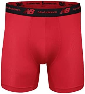 New Balance Men's Mesh 5 No Boxer Brief Brief, Athletic Compach Underwear