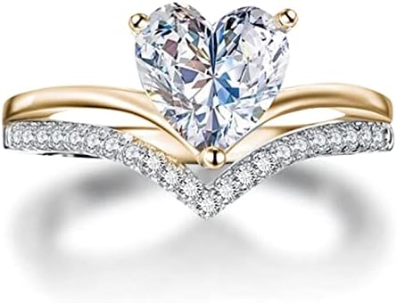 2023 Novo amor em forma de grande strass anel de strass em diamante amor anel elegante geometria ring shinestone anéis