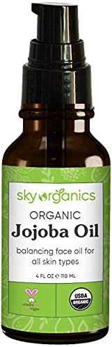 Sky Organics USDA Organic Castor Oil + USDA Organic Jojoba Oil + Pacote de óleo de coco fracionado