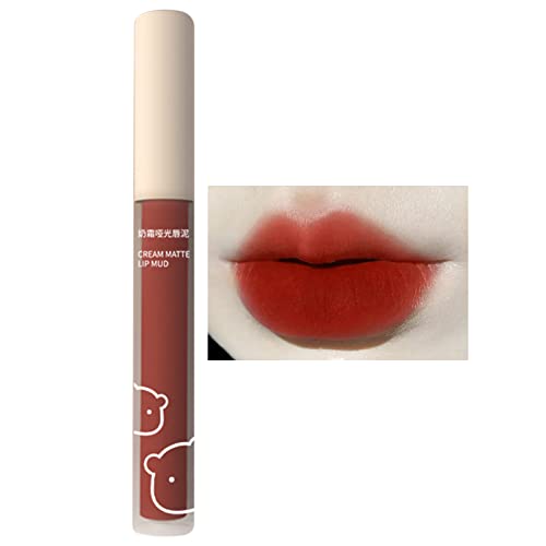 Xiahium Pigment for Lip Gloss Velvet Não é fácil de desbotar o lábio de lábio de batom e o batom da bochecha não tira a lama