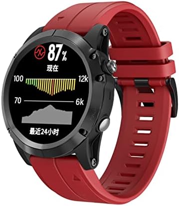 Czke Smart Watch Silicone Substaction Telas para Garmin Fenix ​​7 7x 6 6x Pro 5x 5Plus 3HR 935 Banda de pulseira