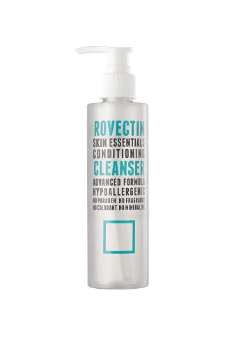 Rovettin] Cleanser de condicionamento - PH Balanced Hipoalergenic Face Laving para pele sensível