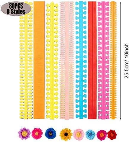 Woohome 1040 tiras de papel tiras de quilling 110 tiras de design de flores conjunto de flores quilling papel com ferramentas