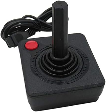 Vicue LVW616 Controlador de Joystick Alternativo para Atari 2600 Sistema de Console Black