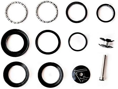 Você+ 1-1/8 Headset de serviço pesado rolamentos de tampa superior, nozes de rolamento BMX de caule sem rosca para Mountain mtb