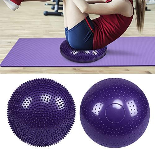 Vida Vida Inflada de Wobble Cushion Soft Yoga Estabilidade Balance Disco para Yoga Exercício Fisioterapia Treinamento Sensorial