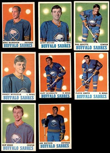 1970-71 O-PEE-Chee Buffalo Sabers Team Set Buffalo Sabres Ex Sabres