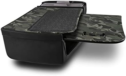 AutoExec AUE76001 Gripmaster Car Mesa de camuflagem verde com inversor de energia