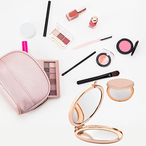 Wsnang mamãe para ser presente Novo Mãe Gift Compact Travel Makeup Mirror Um pouco de desejo da gravidez Bump Bebê Presentes de anúncio