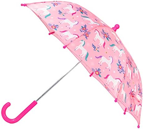 Mochila Wildkin Kids 12 polegadas, guarda -chuva, lancheira e tamanhos 5 botas de chuva Ultimate Bundle Essentials