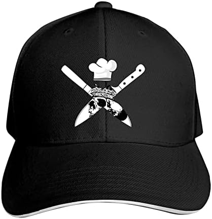 Capull Knives Chef Baseball Cap, Hat Trucker for Men & Woman Pai Cap ajustável