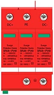 Lemil 2p 3p DC 200V 500V 800V 1000V 40Ka House Lightning Surge Protective Protective Lowold Dispositivo