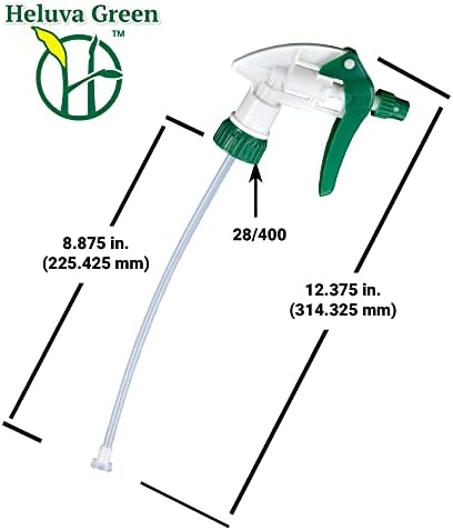 Bocos de pulverizador de gatilho de reposição 24x bocais de pulverizador de serviço pesado 28-400 Resistente a produtos