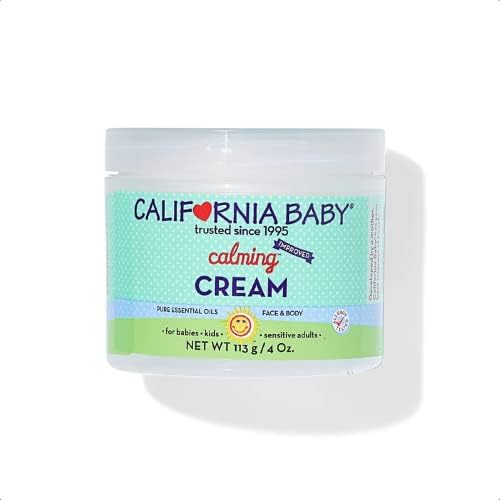 Creme calmante de bebê da Califórnia | Baseada em plantas | Creme de bebê suave para a pele seca e sensível | Alergia amigável | 4