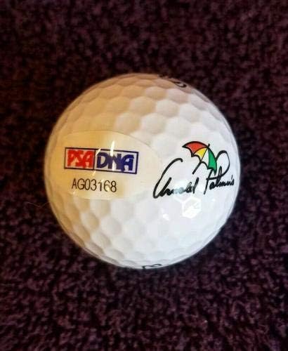 Arnold Palmer assinou o logotipo da Rbrella Callaway Golf Ball PSA DNA Certified - Bolas de golfe autografadas