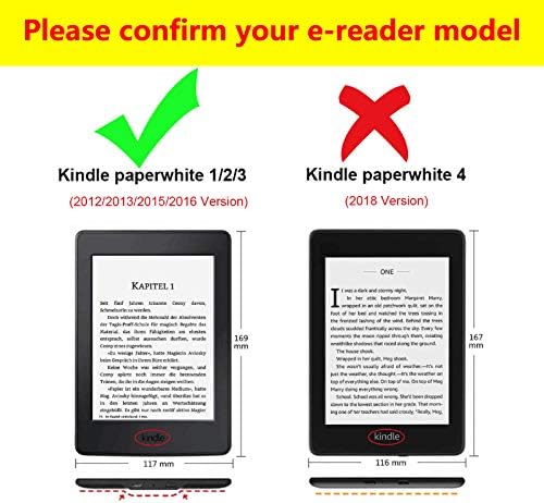 Zengcang Kindle Capa PU Couro - Caso de capa inteligente SMA