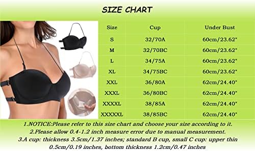 Xiloccer Women Bras lingerie sutiã melhor roupas íntimas para leggings lingerie damas push up strapless u shape