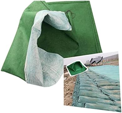 Sacos de inundação de Zklaseot, bolsa ecológica de 100 pack Proteção da encosta de rodo