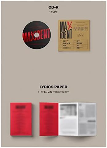 Stray Kids Mini Álbum - Maxident Álbum [Lee Know Cover]