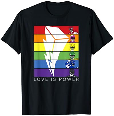 Power Rangers Pride Love Is Power Rainbow Painéis