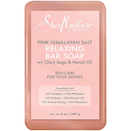 Shea umidade relaxante rosa Himalaia salão de sal, 8 oz