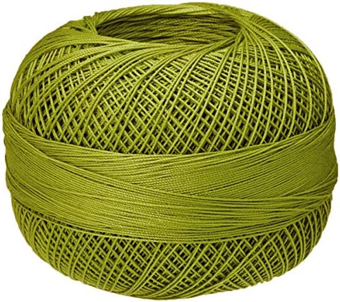 Hands Hands Lizbeth Premium Cotton Thread, tamanho 40, verde de primavera