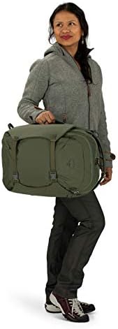 Backpack de viagem de Osprey Porter 30L, Haybale Green, O/S