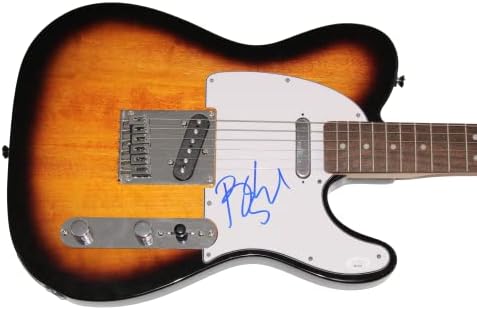 Barry Manilow assinou autógrafo em tamanho grande Fender Telecaster GUITAR DO ELECTRIC D W/ James Spence Authentication