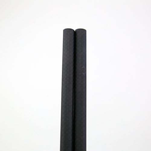 Shina 3k Roll embrulhado em 30 mm Tubo de fibra de carbono 28mm x 30 mm x 500 mm Matt para RC Quad