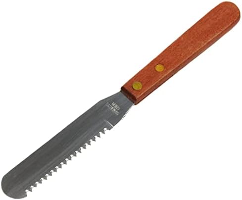 Chef Craft Selecione Corte de aço inoxidável e faca espalhada, lâmina de 4 polegadas de 8 polegadas de comprimento, Manipulamento de