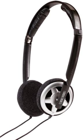 Sennheiser PX 100 fones de ouvido colapsíveis leves