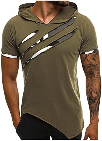 Blusa de manga curta oioloy masculino de algodão camisa de bolsos modernos da escola