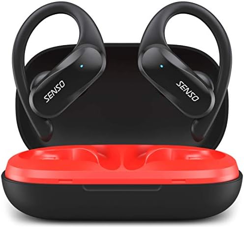 Earbuds sem fio Senso - Bluetooth True Wireless Fones - Earónos - TWS Melhores fones de ouvido esportivos para ruído