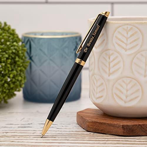 Canetas dayspring personalizada caneta aquática | Gravado Waterman Hemisfério Black com caneta esferográfica de acabamento