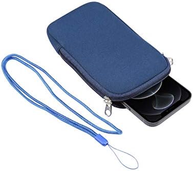 Sacos de capa de telefone Manga de telefone neoprene, bolsa móvel de bolsa universal de 6,9 ​​polegadas com zíper para