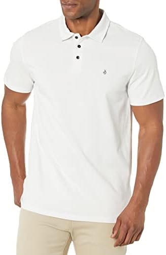 Volcom Men's Performance Desempenho de Manga curta Polo de golfe leve, nuvem, X-Large