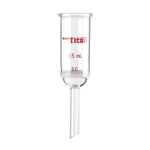 Funil de filtro de vidro de vidro de 60 ml de adamas-beta com copo de laboratório de disco g1 de frigideira para filtragem