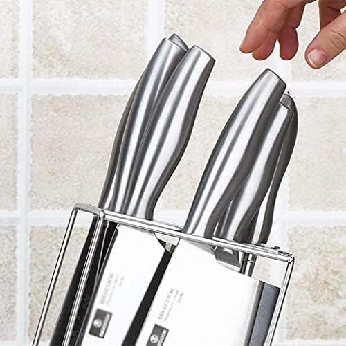 Utensílios de cozinha aço inoxidável Faca universal Limpeza Easy, armazenamento de faca de economia espacial-Slot de design exclusivo